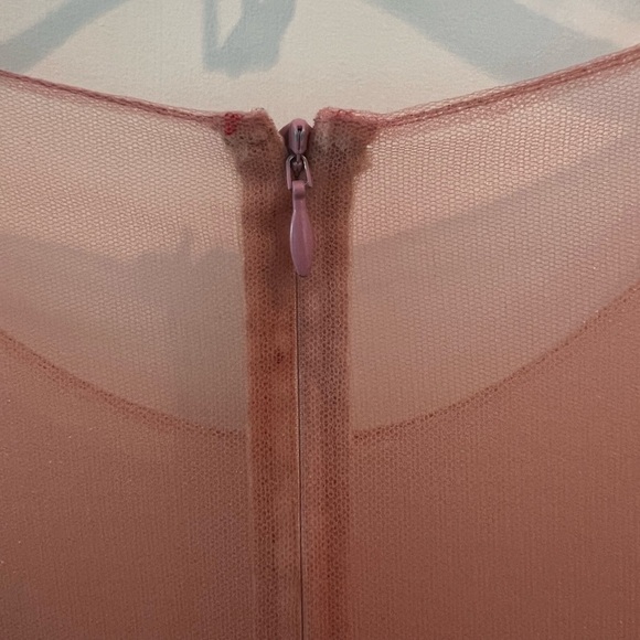 Marchesa Notte Rose Throw Embroideed Dress - Picture 10 of 16